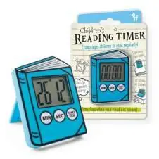 Reading Timer blauw Direct Verzonden