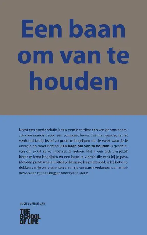 Lage Kosten Een baan om van te houden / Druk 1