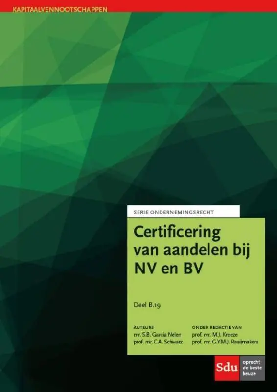 Certificering van aandelen / Druk 1 Gratis Verzending