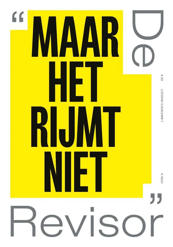 Nieuw Revisor 39 / Druk 1