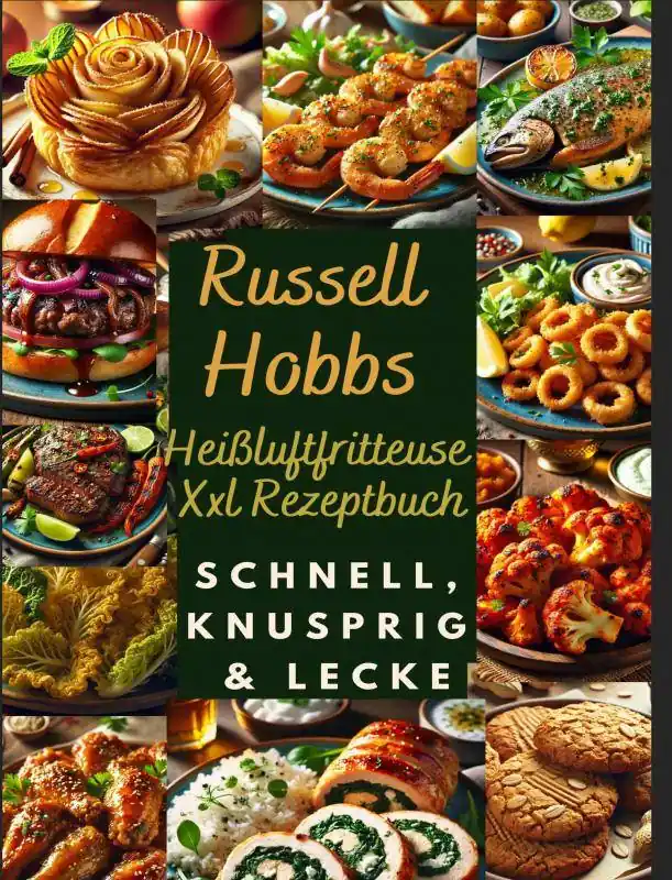 Russell Hobbs Heißluftfritteuse Xxl Rezeptbuch: Schnell, Knusprig & Lecker / 1 Edition Koop Online
