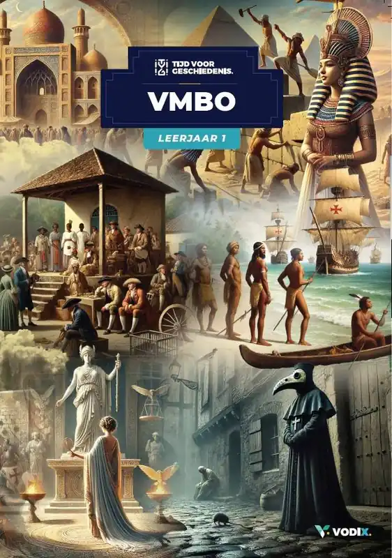 Tijd voor Geschiedenis leerjaar 1 vmbo tekstboek / Druk 1 Nu Kopen