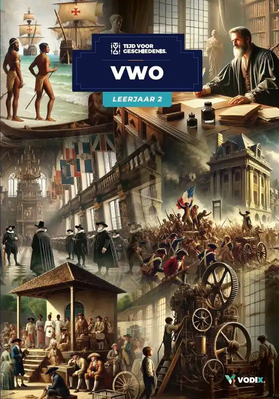 Hoge Kwaliteit Tijd voor Geschiedenis leerjaar 2 vwo tekstboek / Druk 1