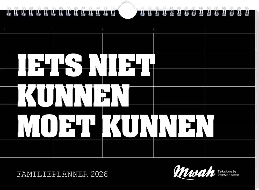 Laatste Kans Mwah familieplanner - 2026 / Druk 1
