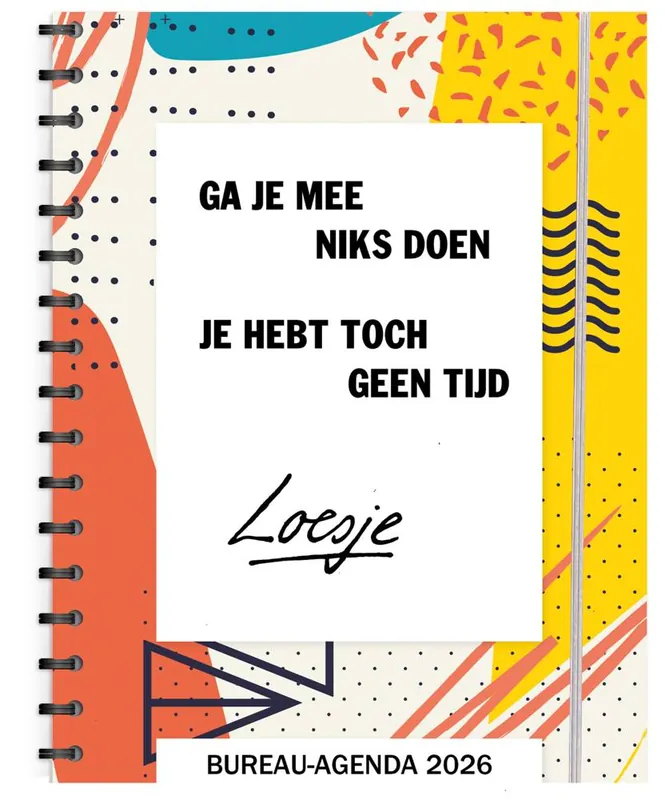 Snelle Levering Loesje bureau agenda A4 - 2026 / Druk 1