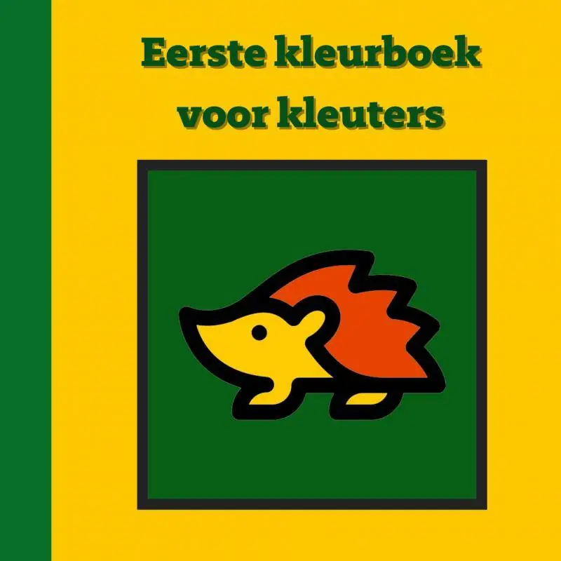 Gereduceerde Prijs Eerste kleurboek voor kleuters :: Herfst / Druk 3