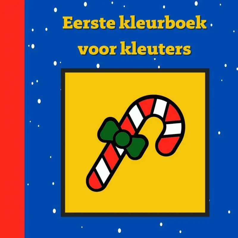 Eerste kleurboek voor kleuters :: Kerst / Druk 1 Rechtstreeks Van De Fabrikant