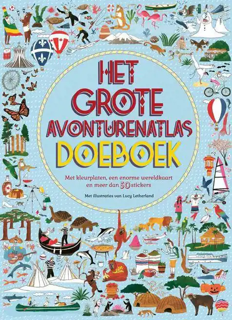 Lage Prijs Het Grote Avonturenatlas Doeboek / Druk 1