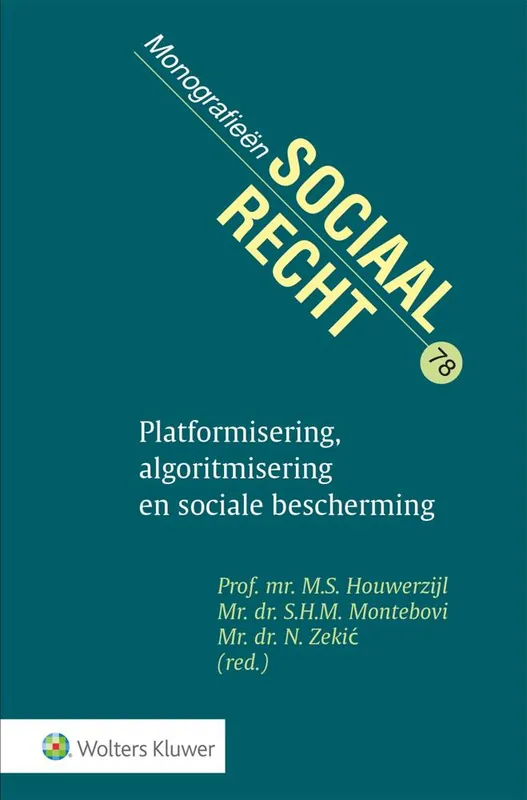 Platformisering, algoritmisering en sociale bescherming / Druk 1 Favoriet