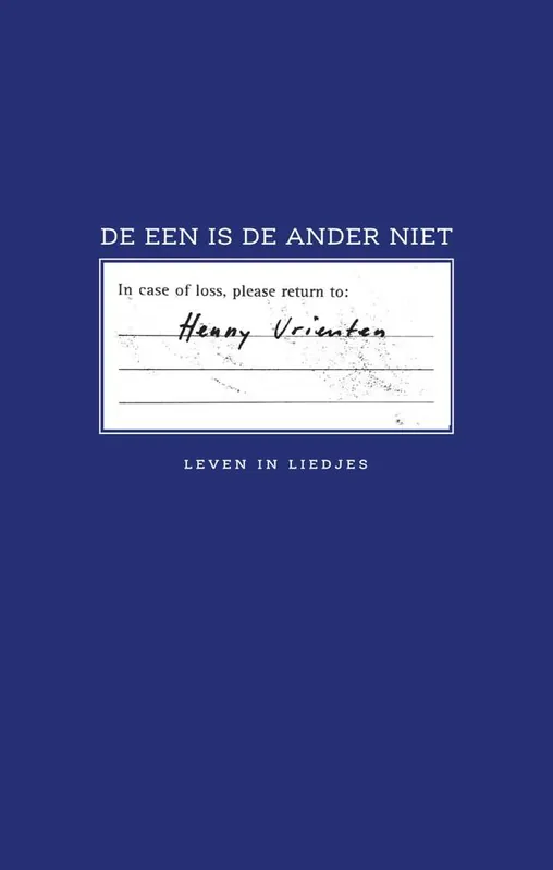 Koop Vandaag De een is de ander niet / Druk 1
