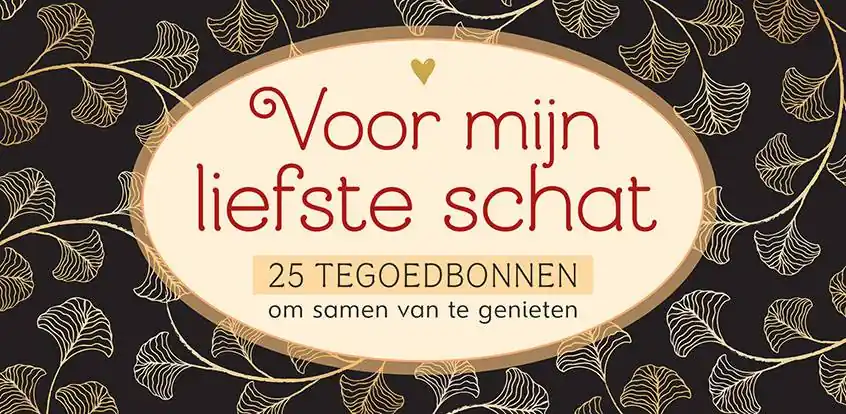 Korting Voor mijn liefste schat 25 tegoedbonnen / Druk 1