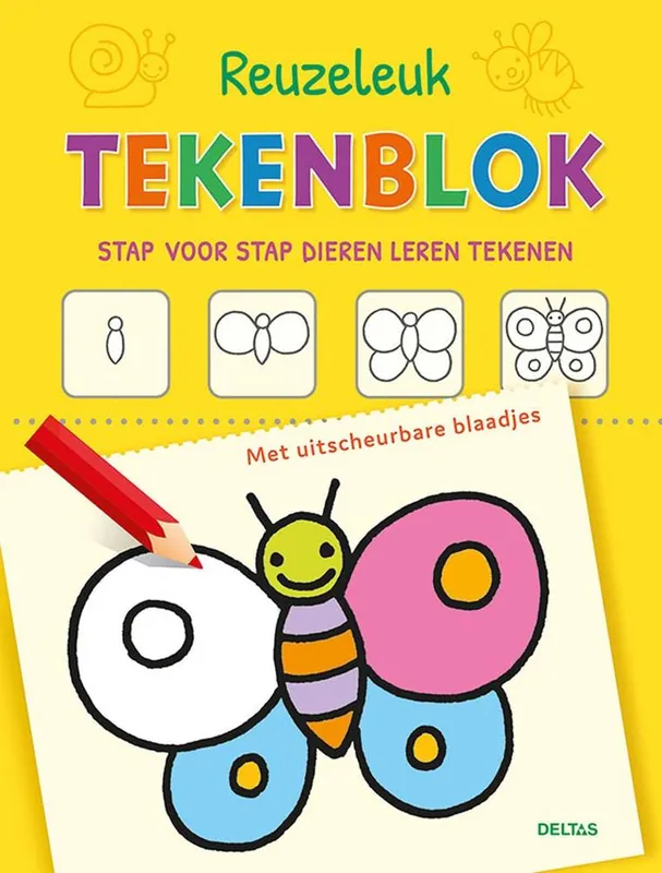 Betaalbaar Reuzeleuk tekenblok / Druk 1