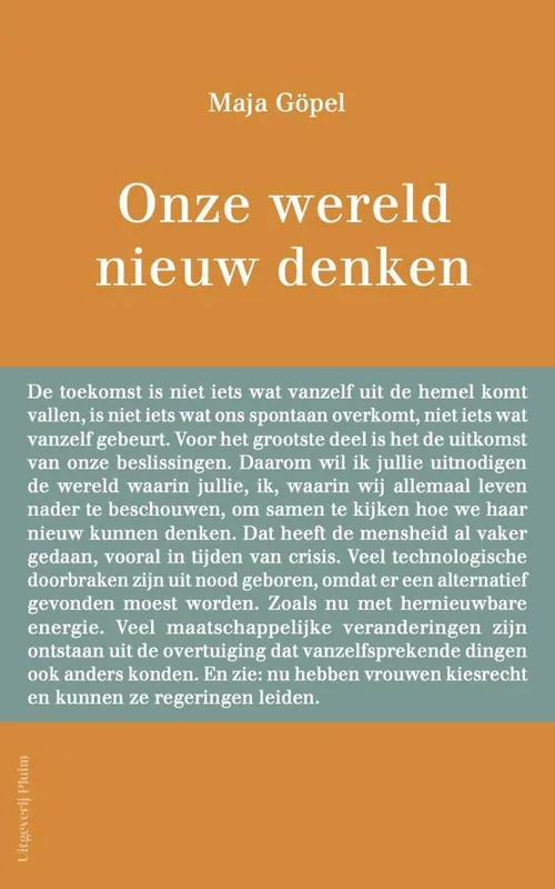 Seizoensaanbieding Onze wereld nieuw denken / Druk 1