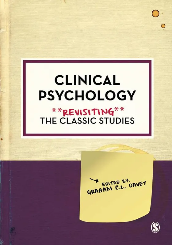 Clinical Psychology: Revisiting the Classic Studies Direct Verzonden