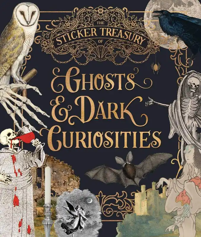 Snelle Levering The Sticker Treasury of Ghosts & Dark Curiosities
