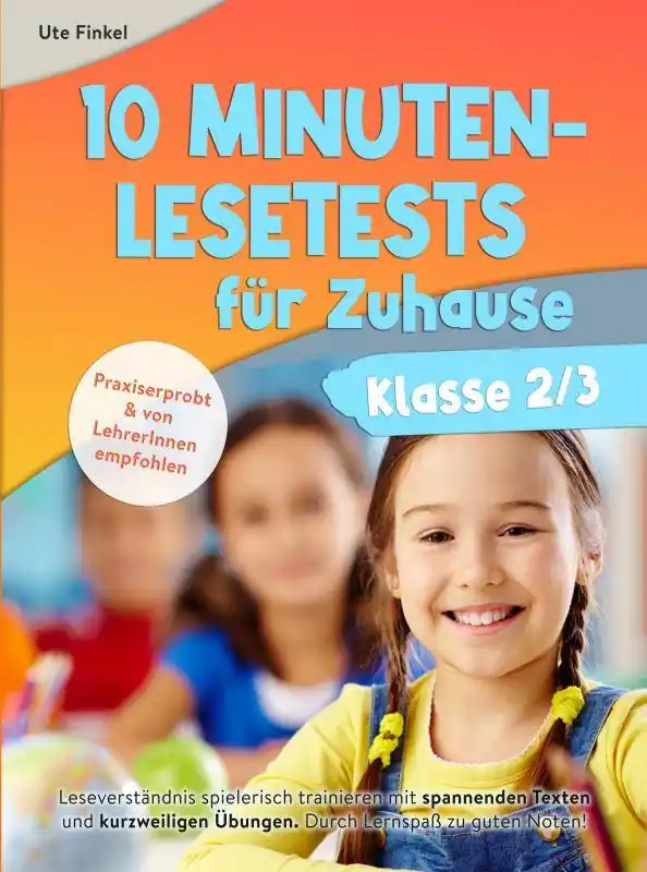 10 Minuten Lesetests für Zuhause Klasse 2/3 Deutsch / 1 Edition Exclusieve Aanbieding