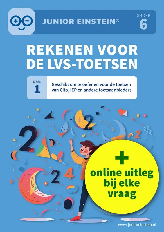 Premium Rekenen voor de LVS-toetsen Deel 1 Groep 6 / Druk 1
