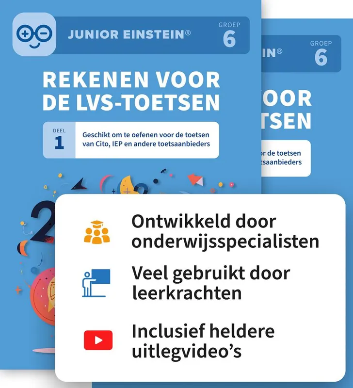 Rekenen voor de LVS-toetsen set 1 en 2 groep 6 / Druk 1 Hete Deal