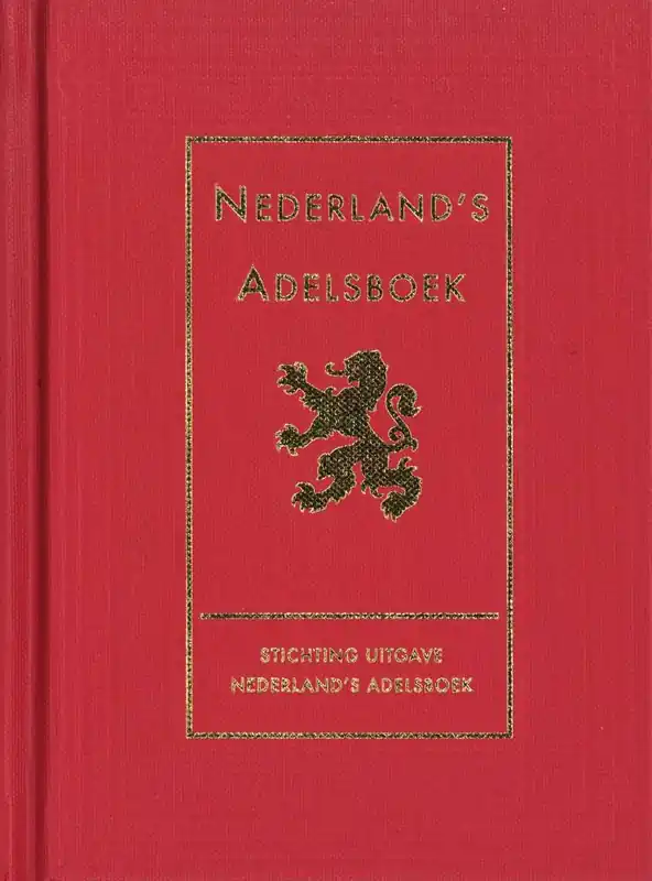 Nederland's Adelsboek 101 (2025) / Druk 1 Uitverkoop