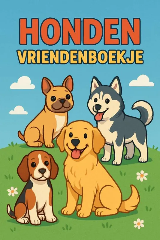 Honden Vriendenboekje / Druk 1 Koop Online