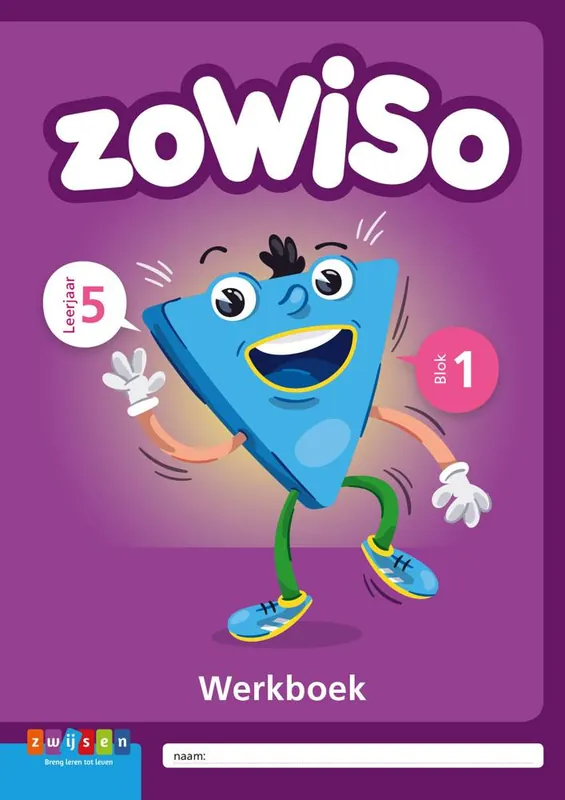Zowiso 5 blok 1 Werkboek / Druk 1 Laatste Versie