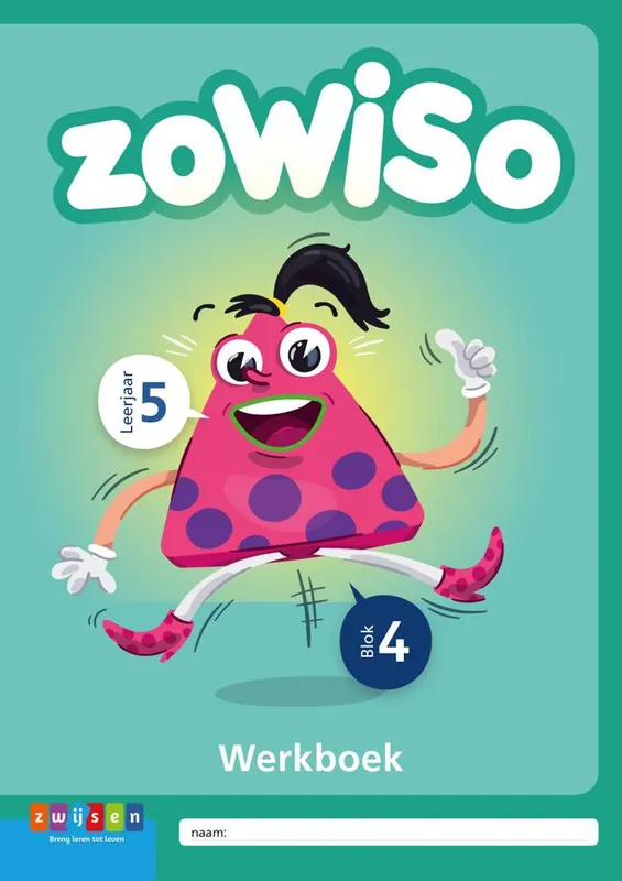 Gratis Verzending Zowiso 5 blok 4 Werkboek / Druk 1