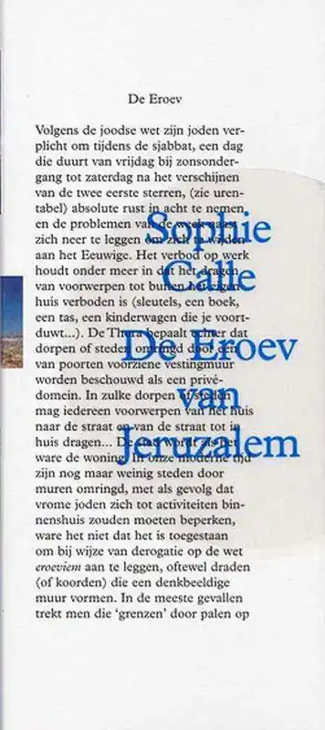 Koopje De Eroev van Jeruzalem / Druk 1