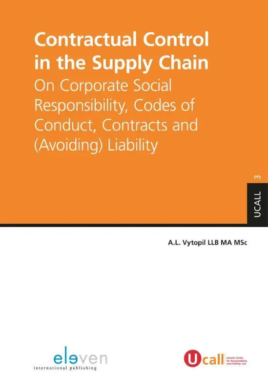 Seizoensaanbieding Contractual control in the supply chain / Druk 1