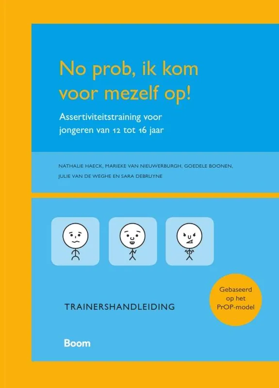 Seizoensaanbieding No prob, ik kom voor mezelf op! Trainershandleiding / Druk 1
