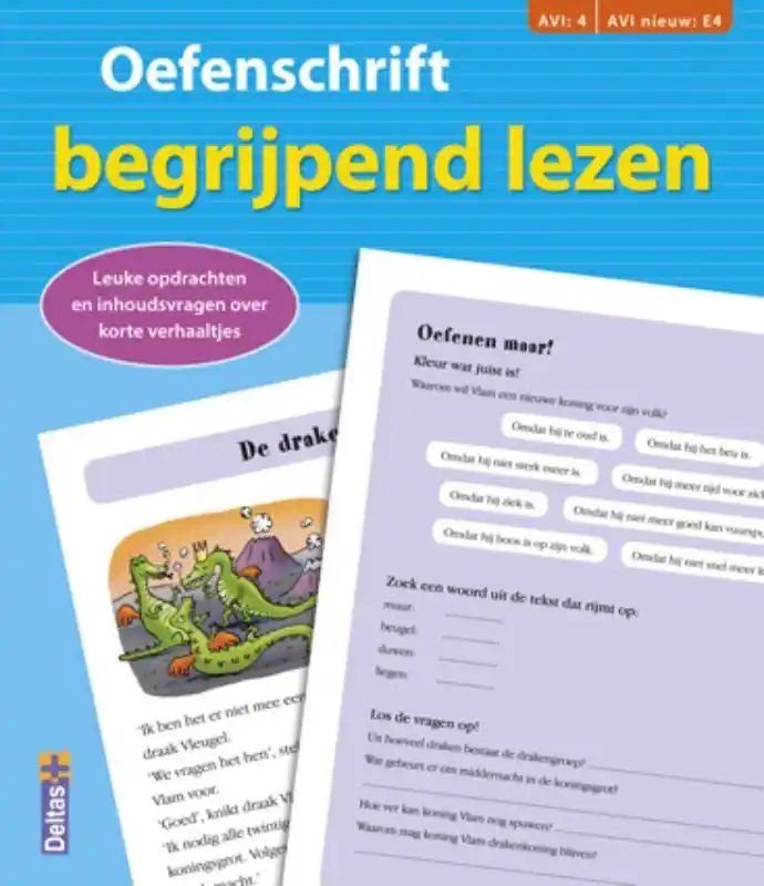 Oefenschrift begrijpend lezen groep 4 / Druk 1 Voordeelprijs