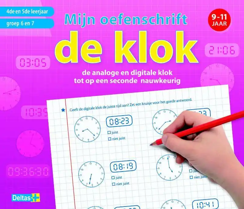 Nieuw Mijn oefenschrift De klok 9-11 jaar / Druk 1