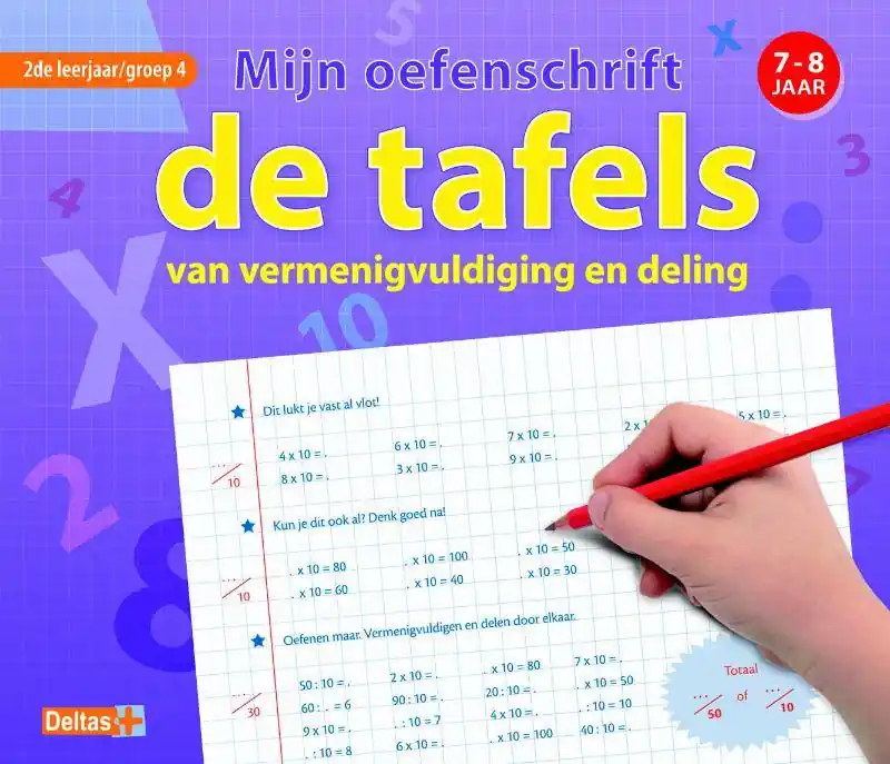 Mijn oefenschrift De tafels 7-8 jaar groep 4 / Druk 1 Bestseller