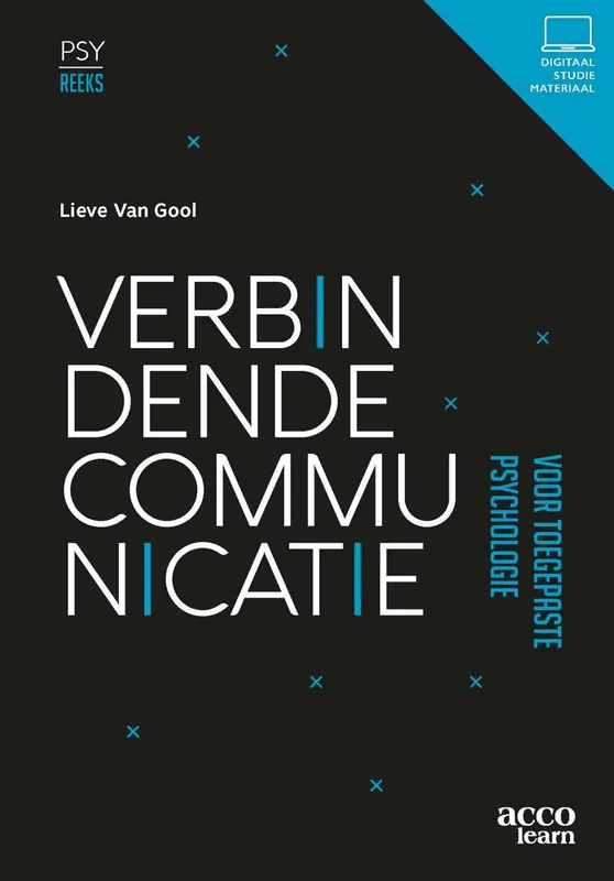 Uitverkoop Verbindende communicatie voor toegepaste psychologie / Druk 1