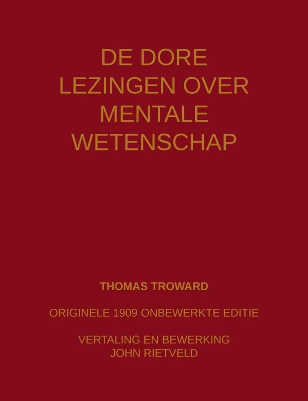 De Dore lezingen over mentale wetenschap / Druk 1 Veilige Betaling
