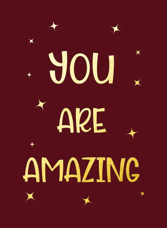 Gratis Verzending You are amazing / Druk 1