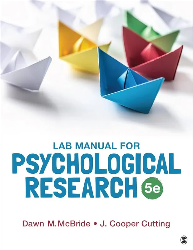 Lab Manual for Psychological Research Goedkoop