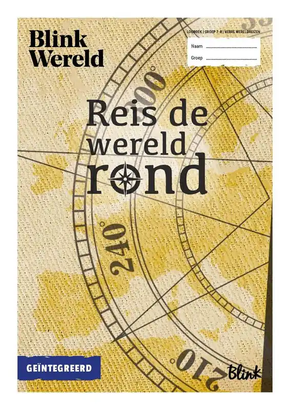 BW Geintegreerd Logboek gr 7/8 A: Reis de wereld rond (5 ex) Direct Verzonden