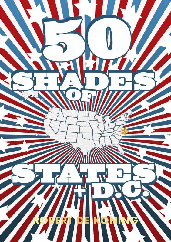 Lage Kosten Fifty Shades of States + D.C. / Druk 1