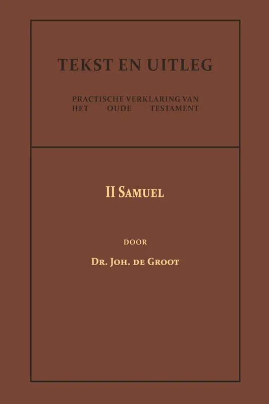 II Samuel / Druk 1 Speciale Aanbieding
