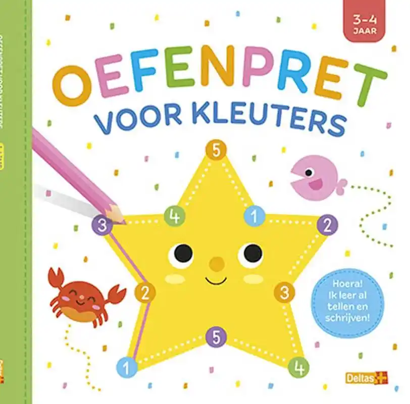 Oefenpret voor kleuters 3-4 j. / Druk 1 Nieuw