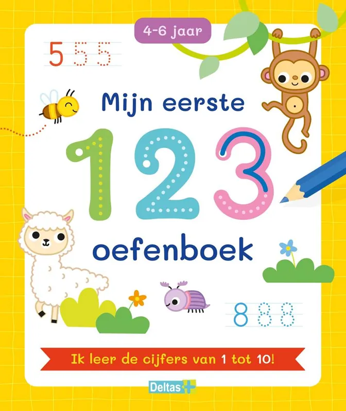 Mijn eerste 123 oefenboek 4-6 jr. / Druk 1 Fabrieksprijs