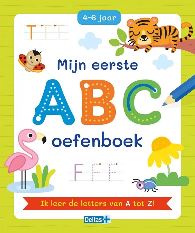 Lage Kosten Mijn eerste ABC oefenboek 4-6 jaar / Druk 1