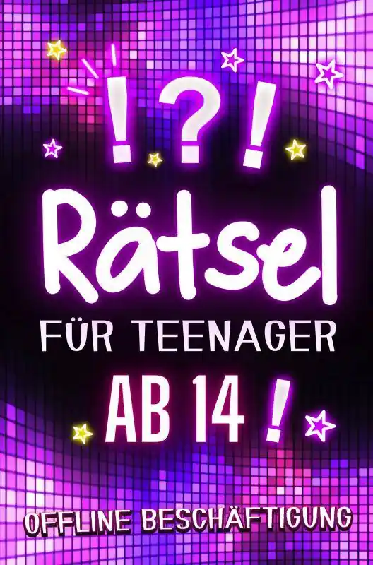 Beperkte Voorraad Rätsel für Teenager ab 14 - Offline Beschäftigung / 1 Edition