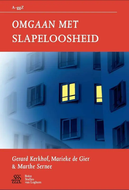 Bestel Nu Omgaan met slapeloosheid / Druk 1