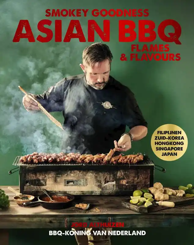 Direct Beschikbaar Smokey Goodness - Asian BBQ Flames & Flavours / Druk 1