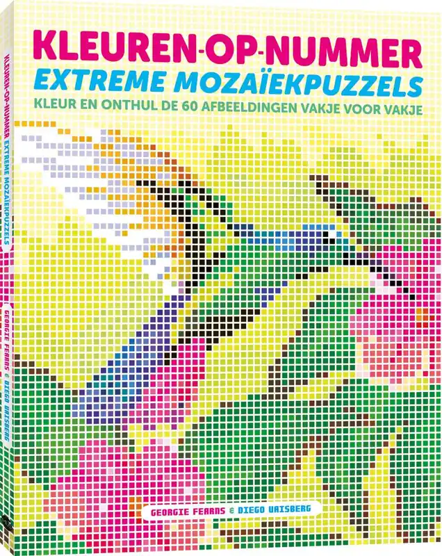 Kleuren-op-nummer: extreme mozaïekpuzzels / Druk 2 Gecertificeerd