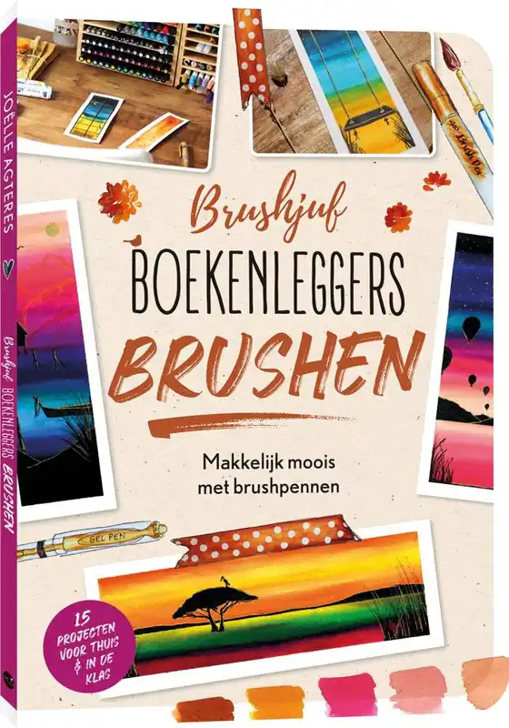 Merkproduct Boekenleggers brushen / Druk 1