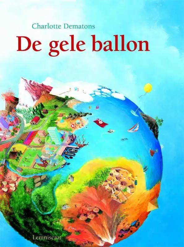 Hoge Kwaliteit De gele ballon / Druk 25