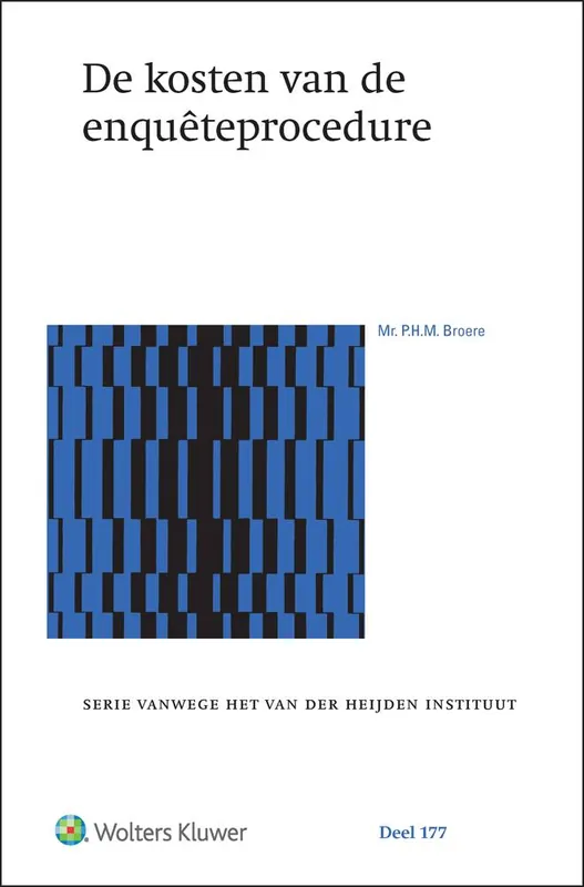 Snelle Levering De kosten van de enquêteprocedure / Druk 1