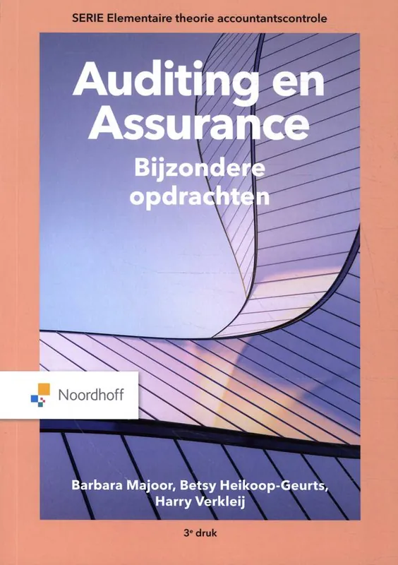 Beperkt Aanbod Auditing en Assurance: Bijzondere opdrachten / Druk 3